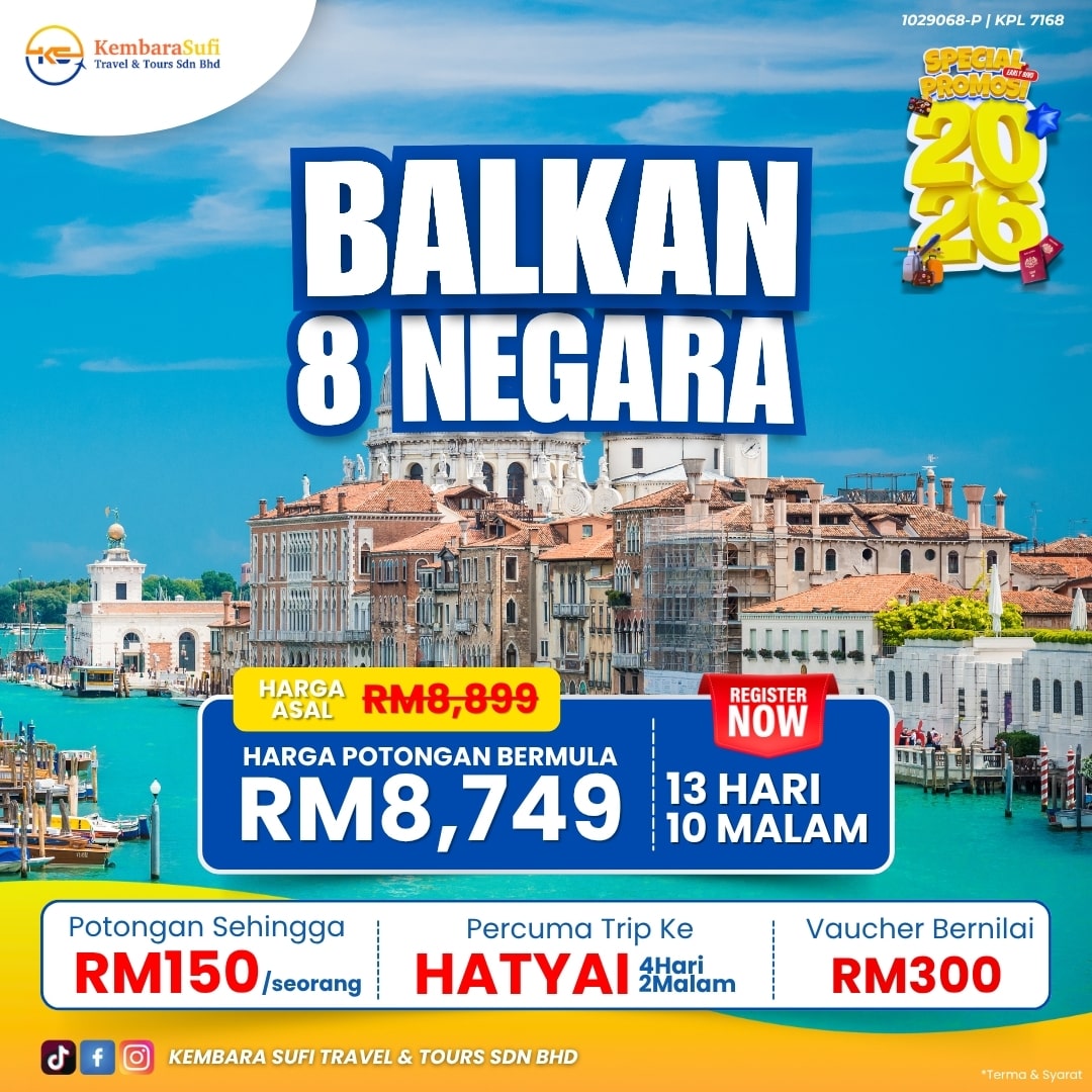 Pakej Balkan Kembara Sufi