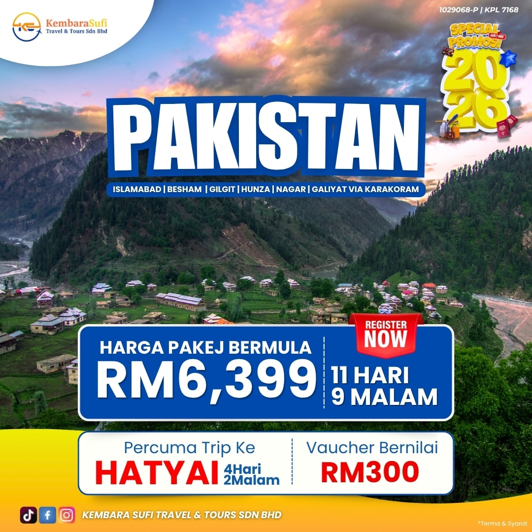 Pakej Pakistan Kembara Sufi