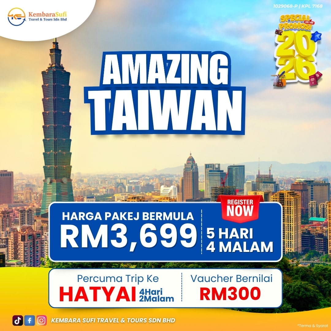 Pakej Taiwan Kembara Sufi