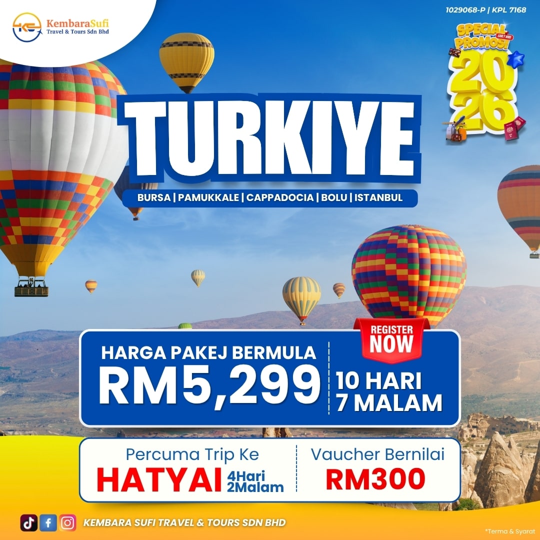 Pakej Turkey Kembara Sufi